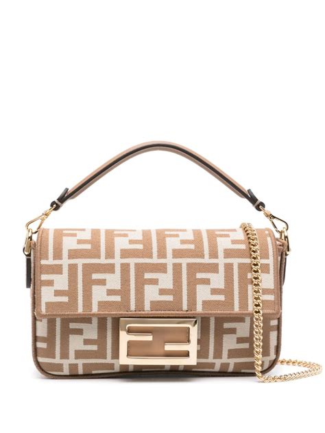 fendi mini baguette nera|fendi mini cross body bag.